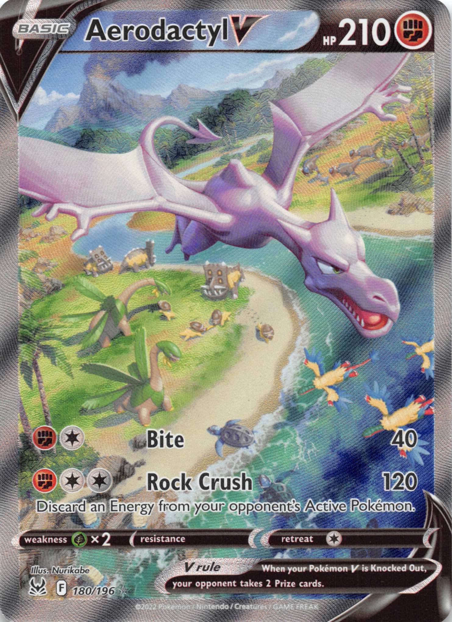 Aerodactyl V - SWSH11: Lost Origin - Pokemon