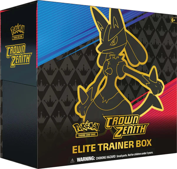 Crown Zenith Elite Trainer Box and Collection Boxes