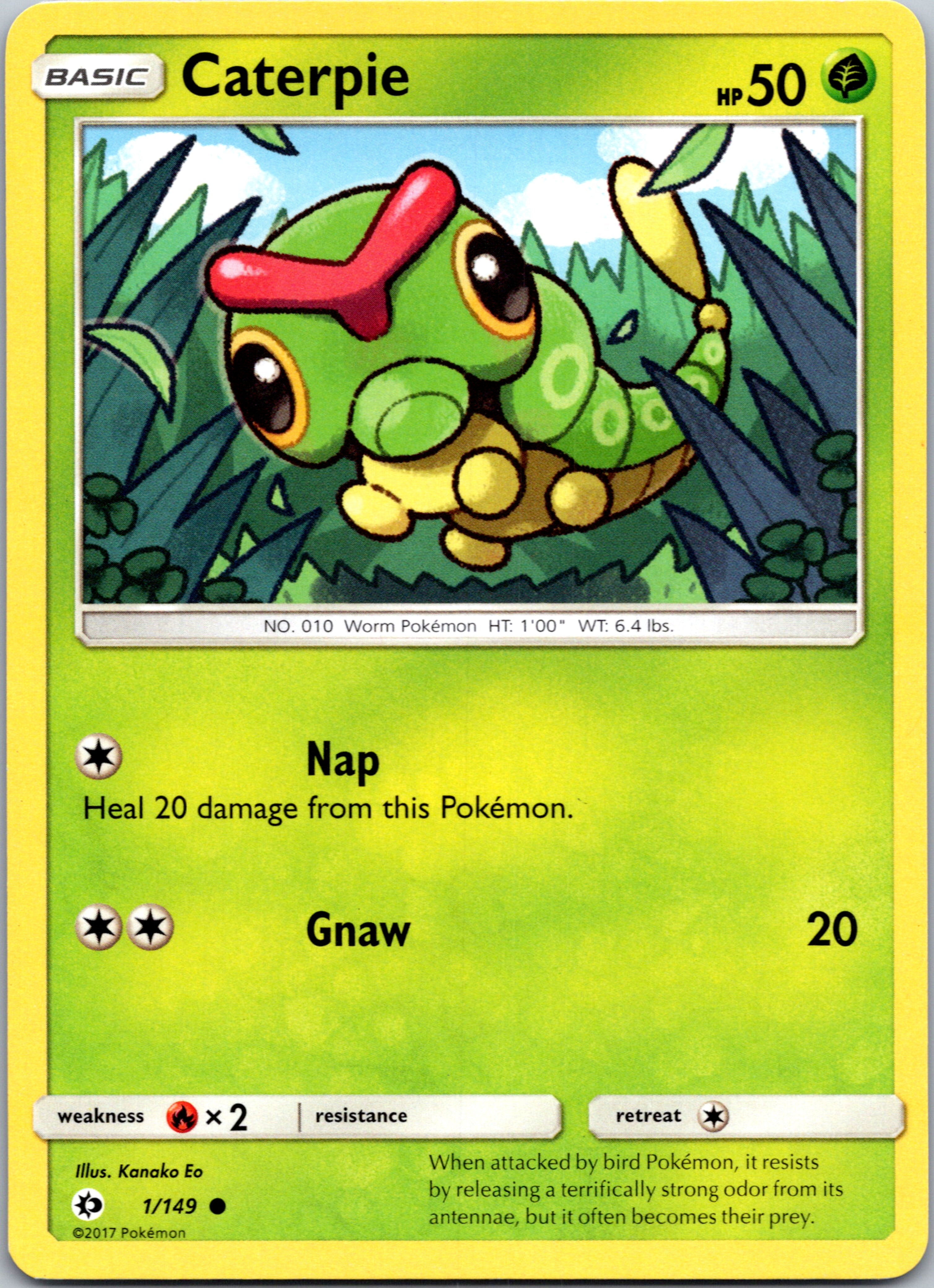 Caterpie (1) [SM Base Set]