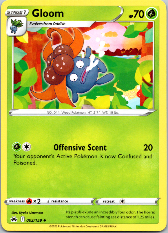 Gloom (002/159) [Sword & Shield: Crown Zenith]