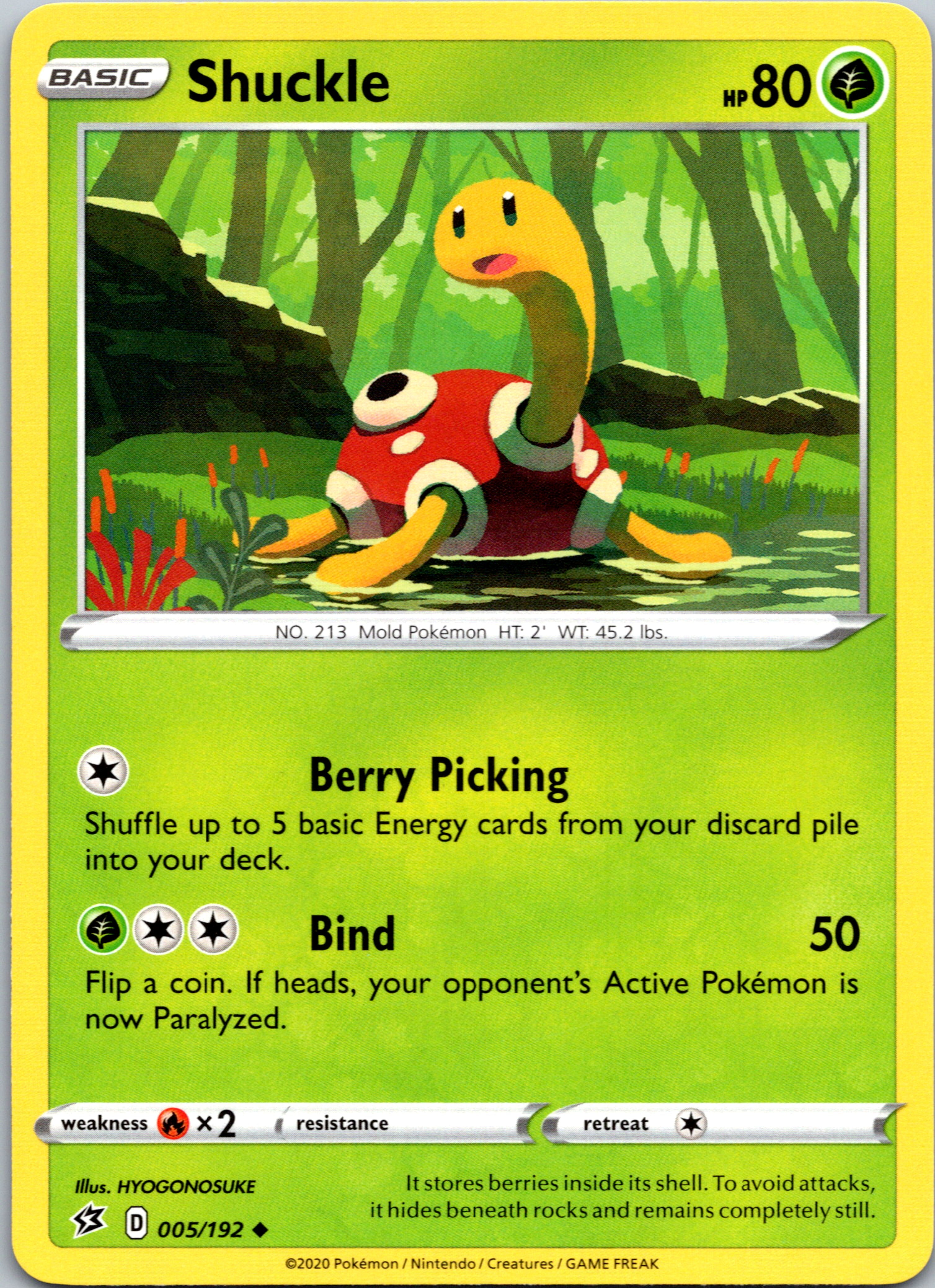 Shuckle (5/192) [Sword & Shield: Rebel Clash]