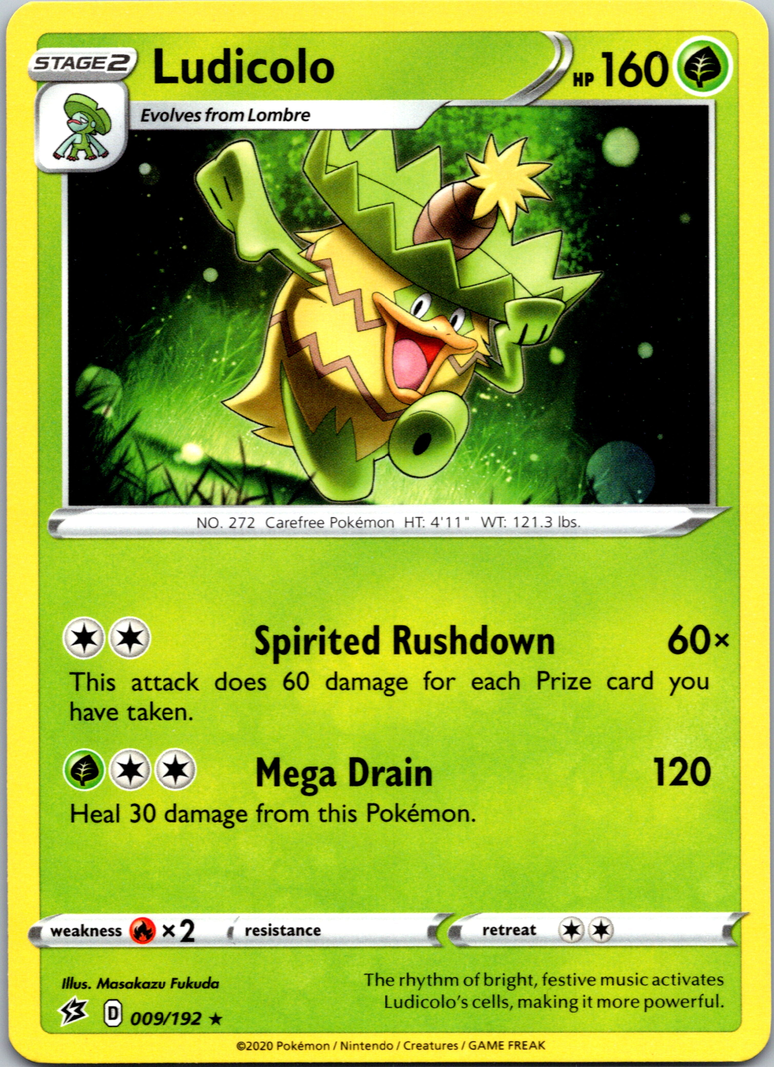 Ludicolo (9/192) [Sword & Shield: Rebel Clash]