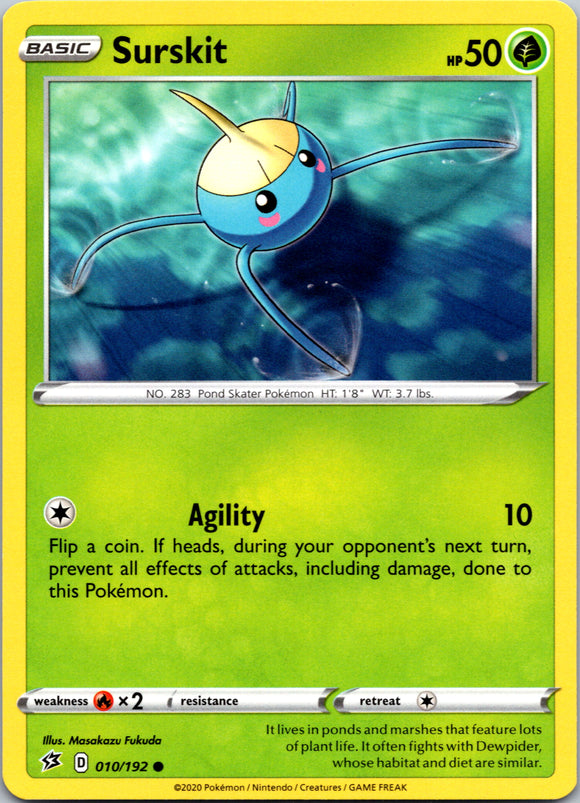 Surskit (010/192) [Sword & Shield: Rebel Clash]