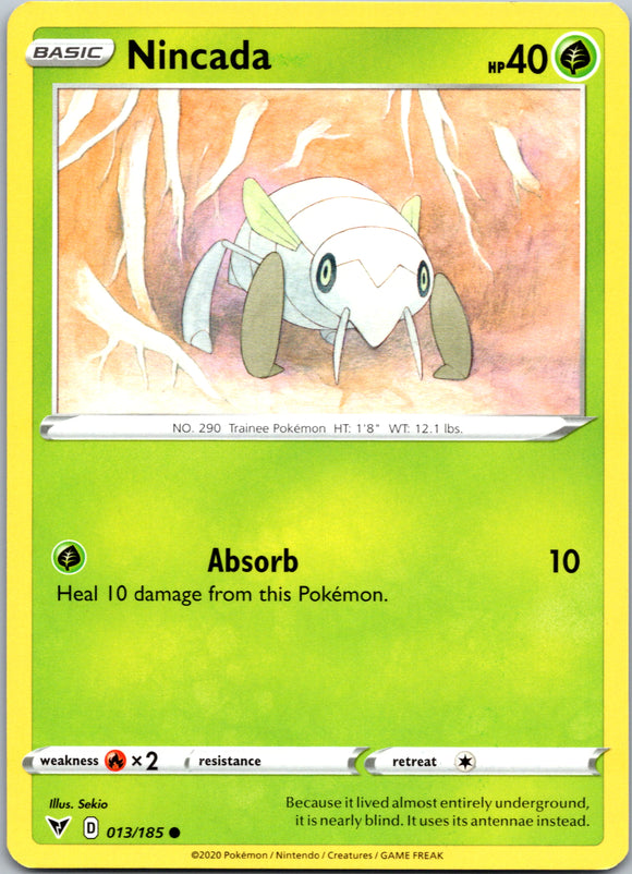 Nincada [013/185] [SWSH04: Vivid Voltage]