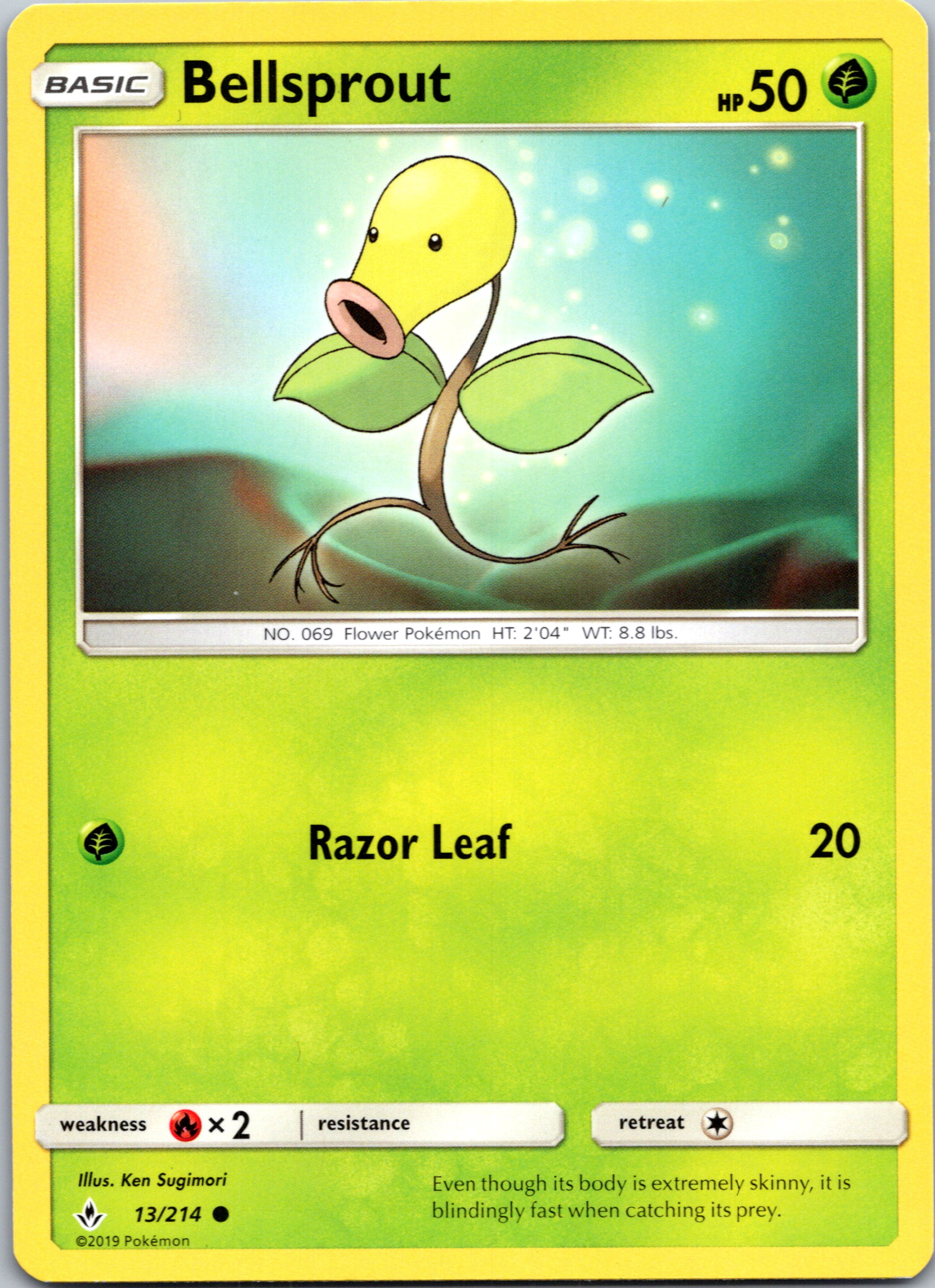 Bellsprout (13/214) [Sun & Moon: Unbroken Bonds]