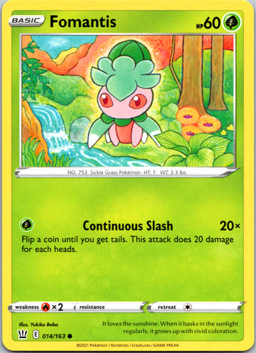 Fomantis [014/163] [SWSH05: Battle Styles]
