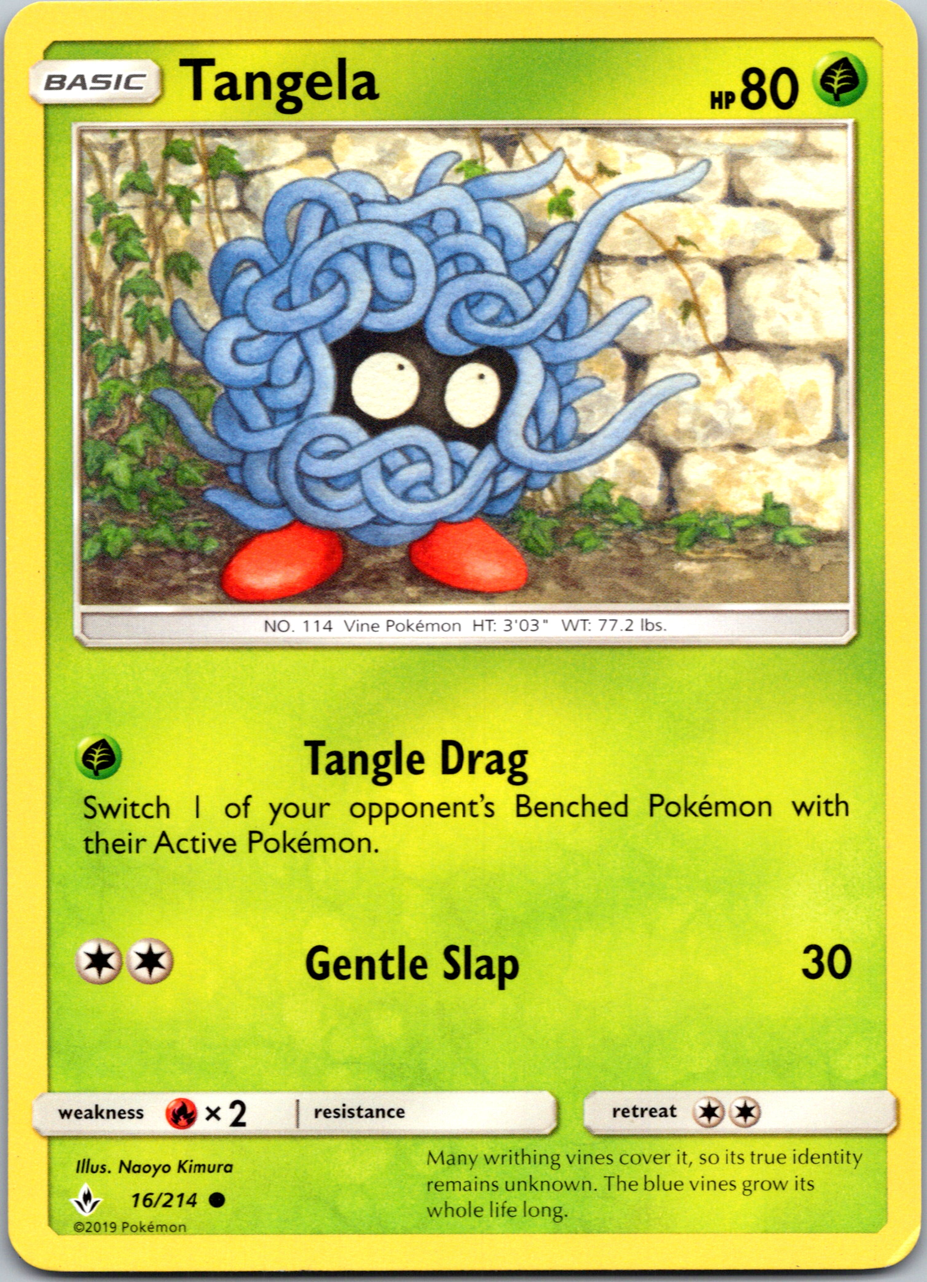 Tangela (16/214) [Sun & Moon: Unbroken Bonds]