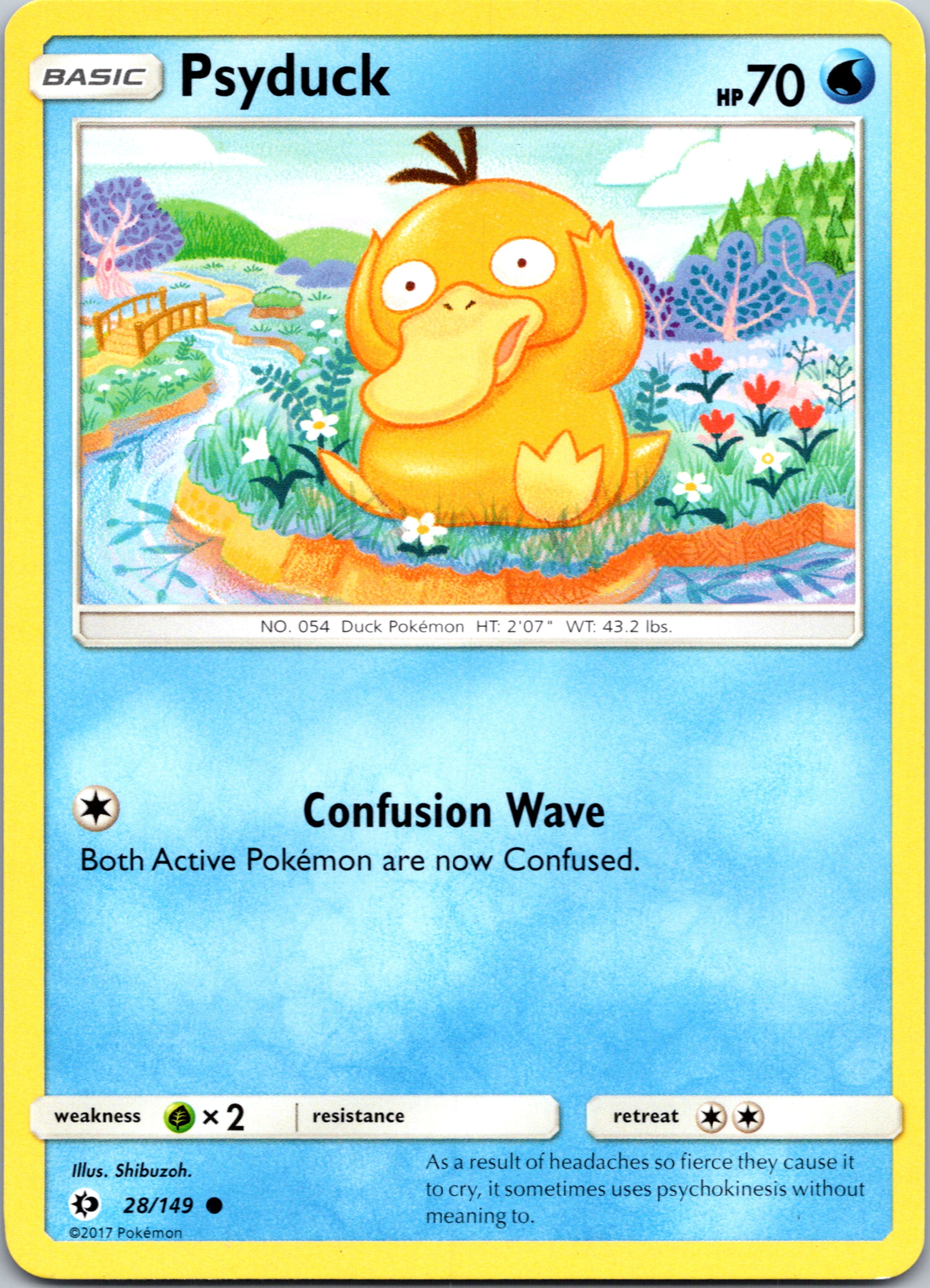 Psyduck (28) [SM Base Set]