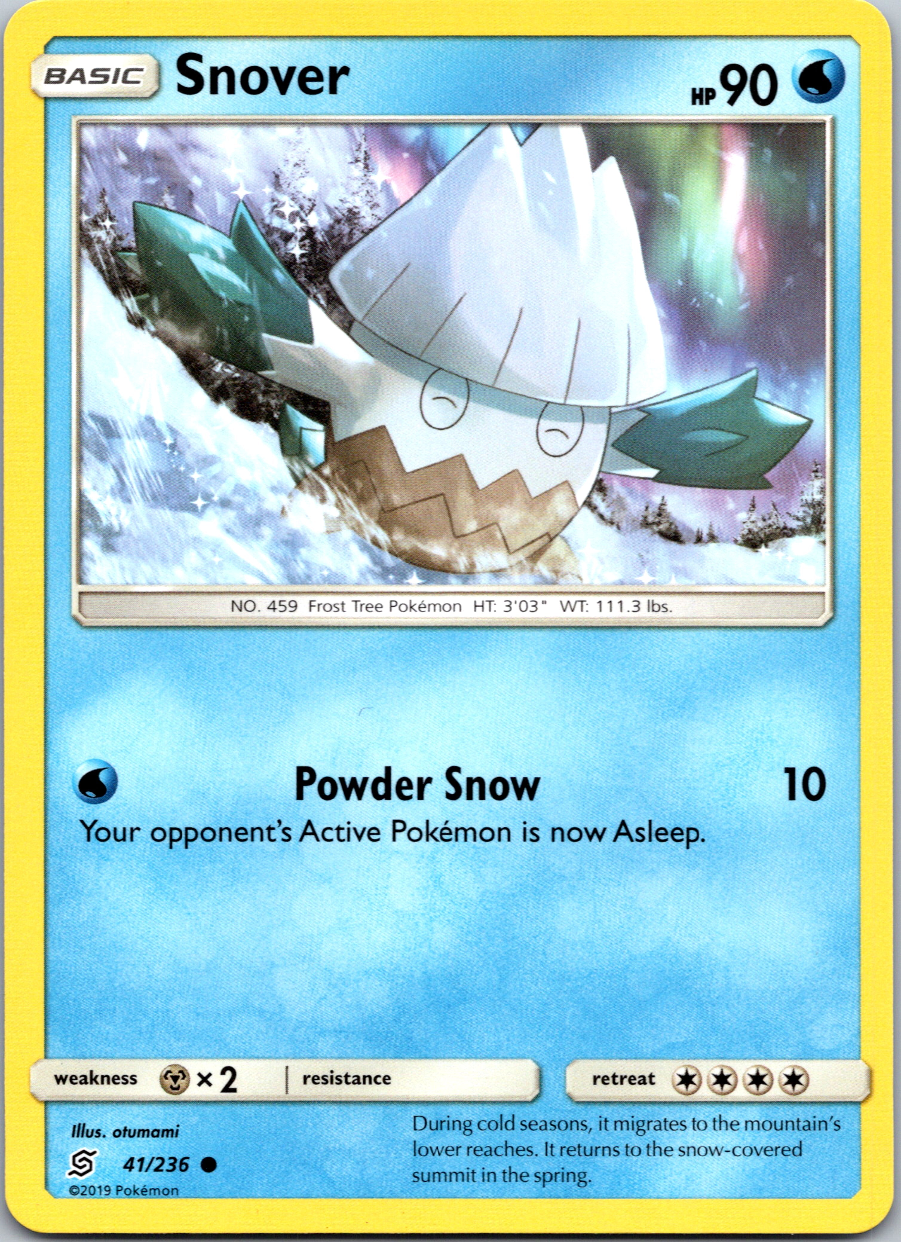 Snover (41/236) [Sun & Moon: Unified Minds]