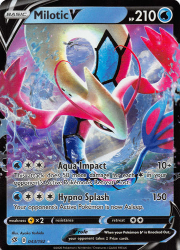Milotic V (043/192) [Sword & Shield: Rebel Clash]