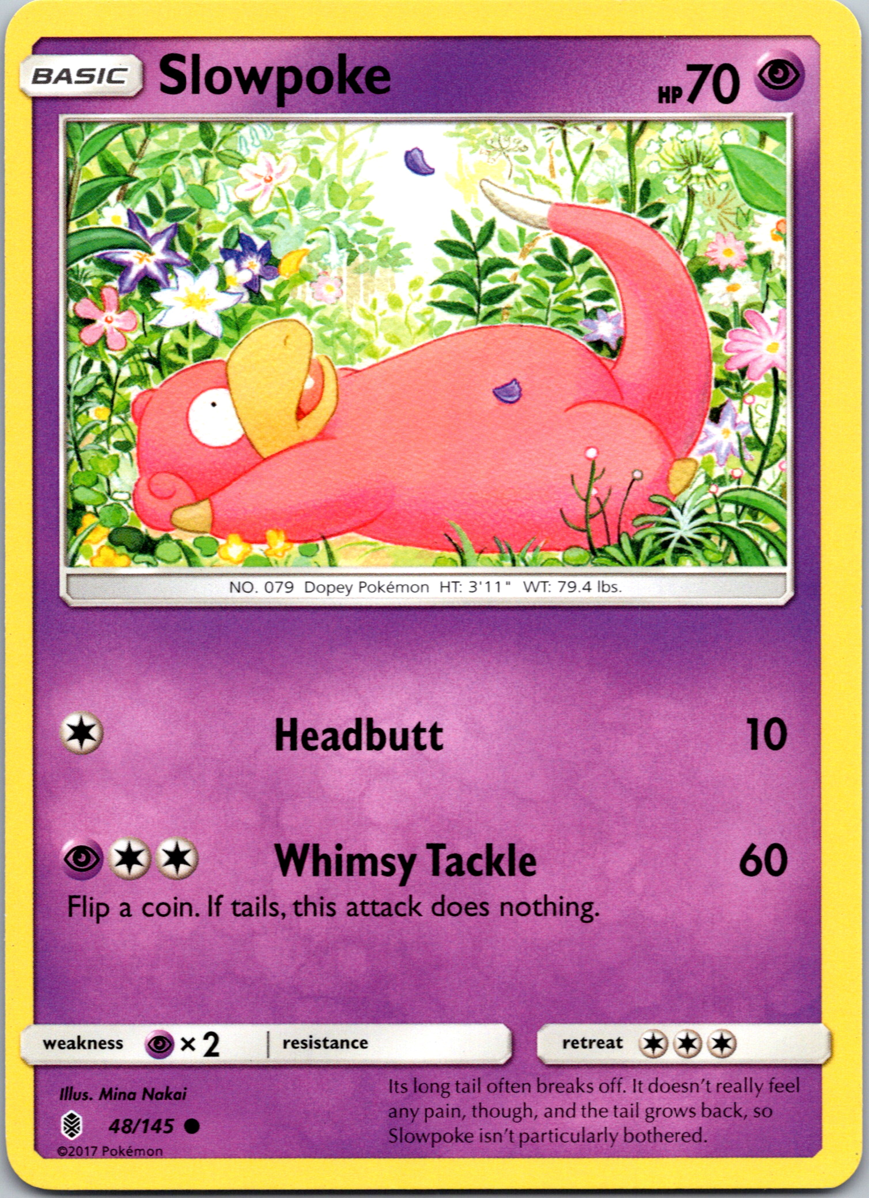 Slowpoke (48/145) [Sun & Moon: Guardians Rising]