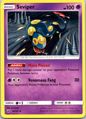 Seviper (050/147) [Sun & Moon: Burning Shadows]