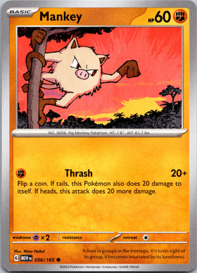 Mankey (056/165) [Scarlet & Violet:  151]