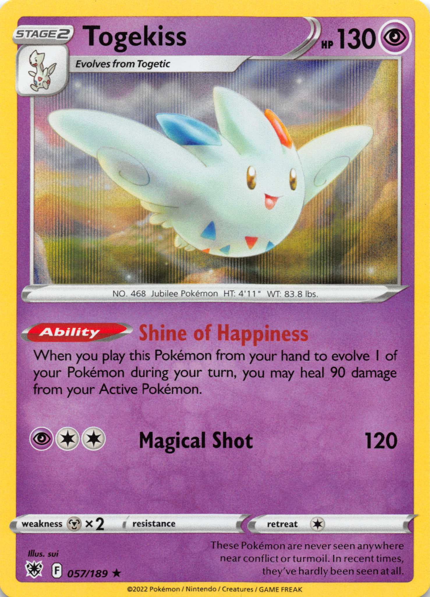 Togekiss (057/189) [Sword & Shield: Astral Radiance]