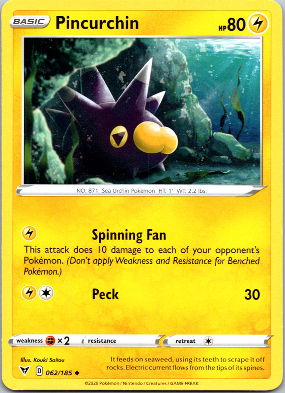 Pincurchin [062/185] [SWSH04: Vivid Voltage]