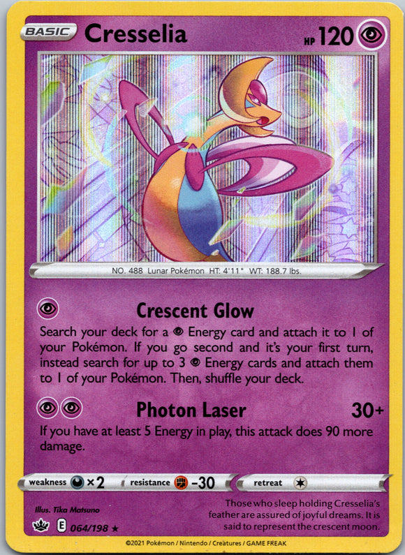 Cresselia  (064/198) [Sword & Shield: Chilling Reign]