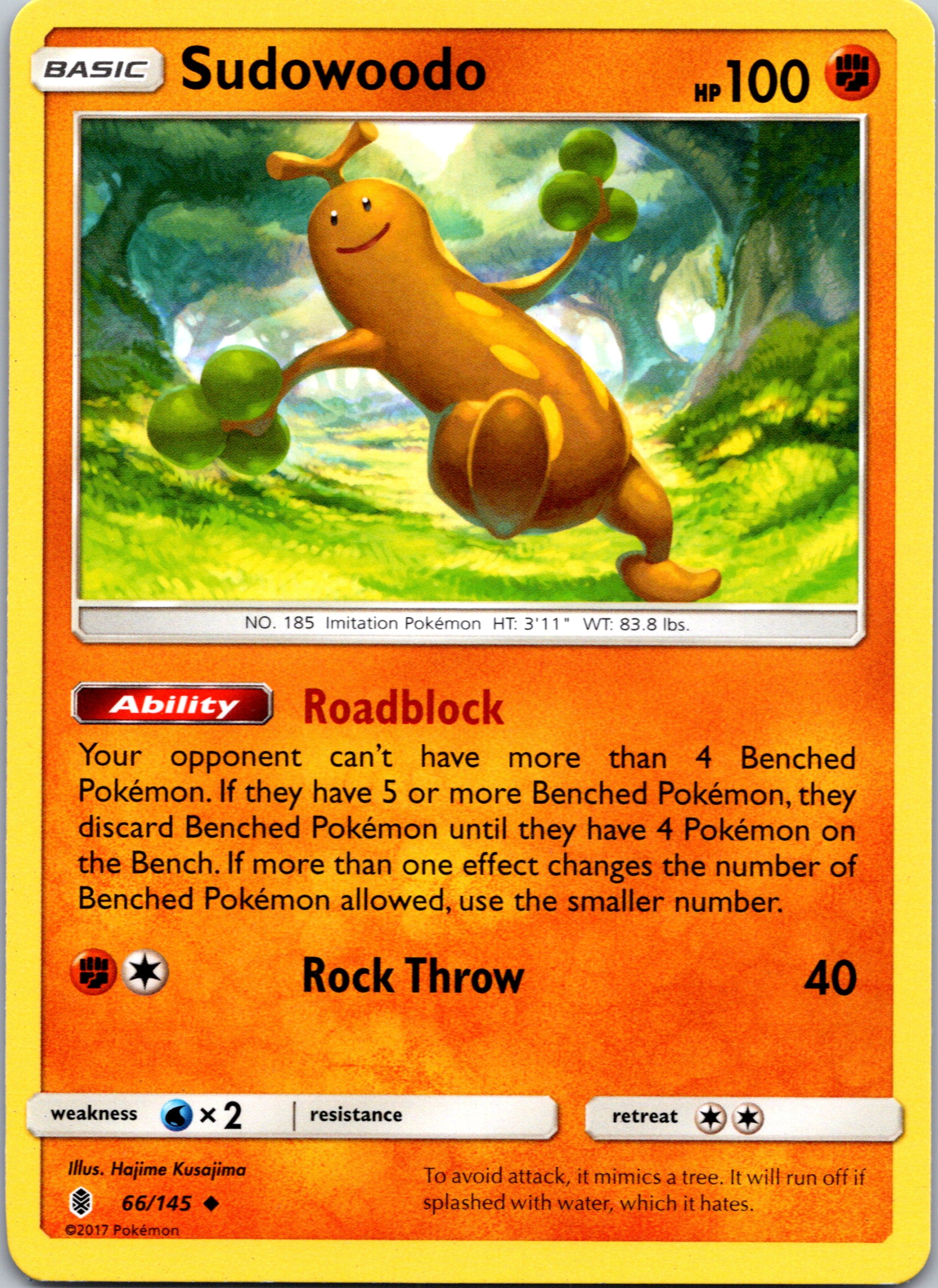 Sudowoodo (066/145) [Sun & Moon: Guardians Rising]