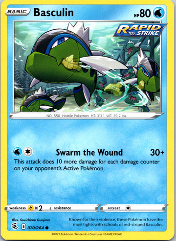 Basculin (070/264) [Sword & Shield: Fusion Strike]