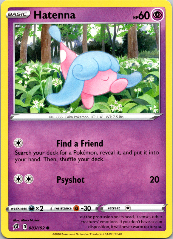 Hatenna (083/192) [Sword & Shield: Rebel Clash]