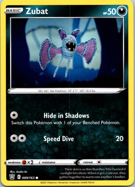 Zubat [089/163] [SWSH05: Battle Styles]