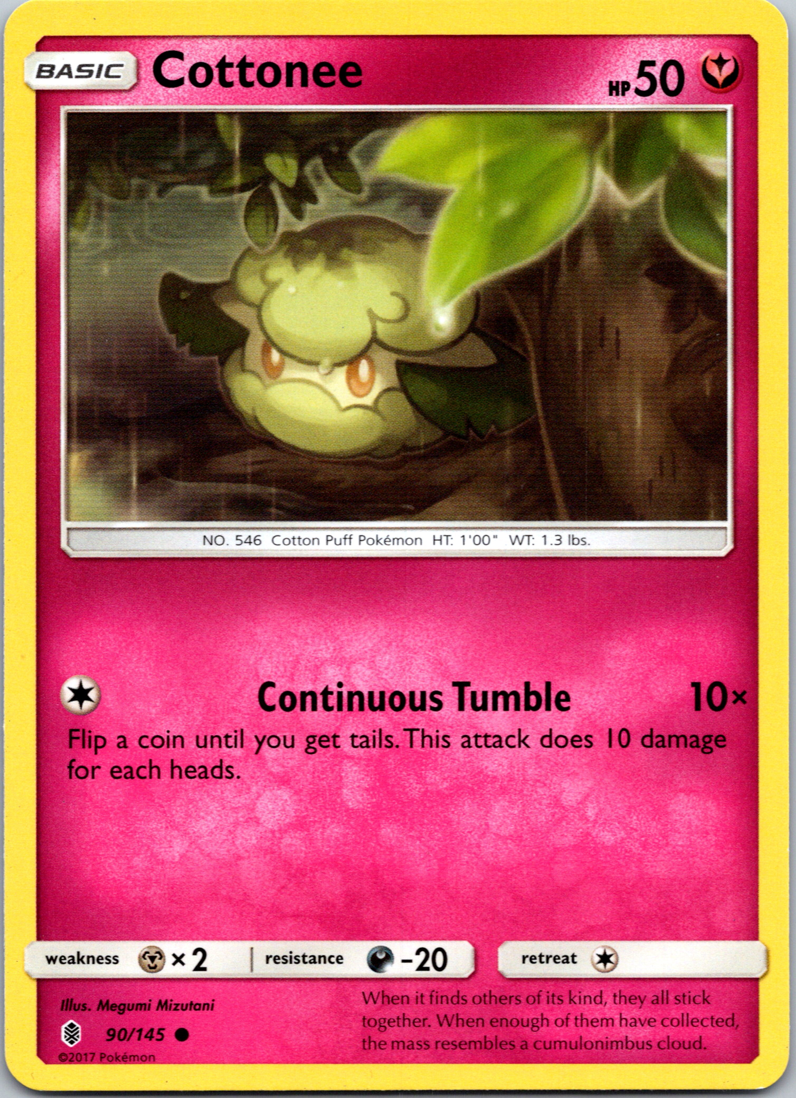 Cottonee (90/145) [Sun & Moon: Guardians Rising]