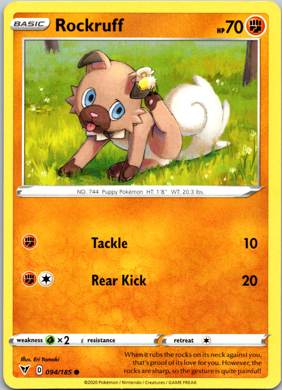Rockruff [094/185] [SWSH04: Vivid Voltage]