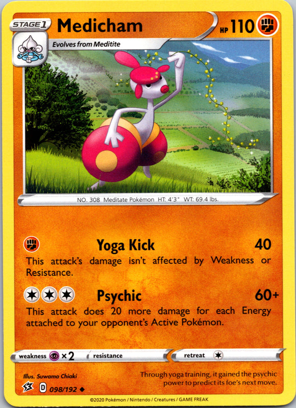 Medicham (098/192) [Sword & Shield: Rebel Clash]