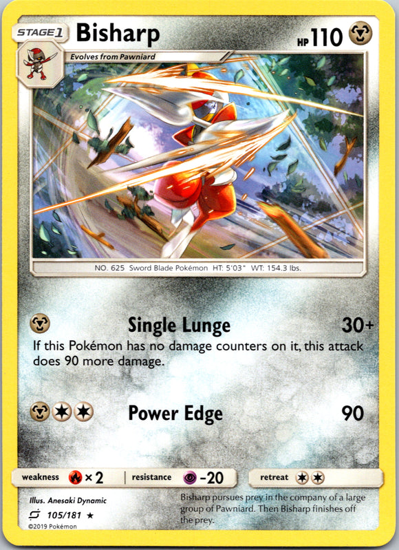 Bisharp (105/181) [Sun & Moon: Team Up]