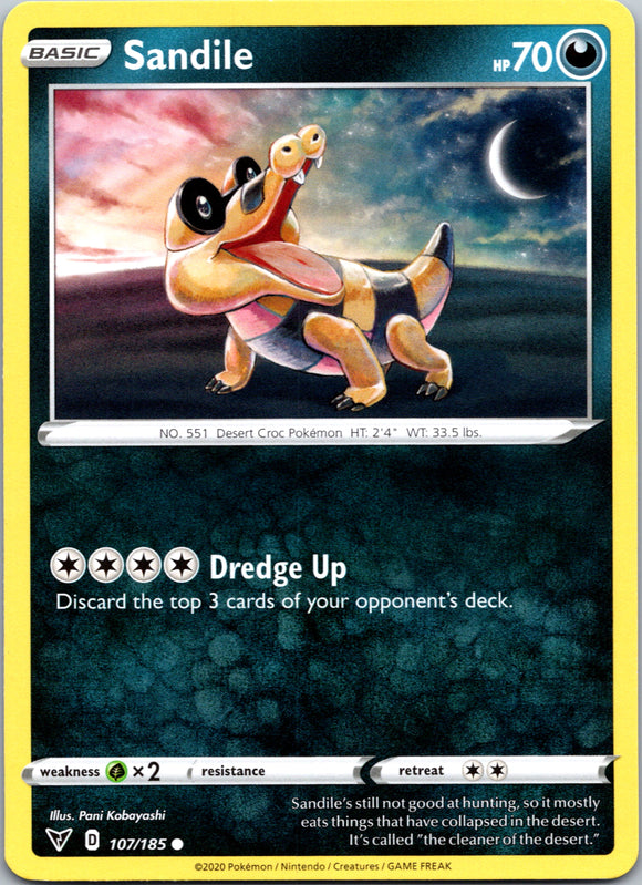 Sandile [107/185] [SWSH04: Vivid Voltage]