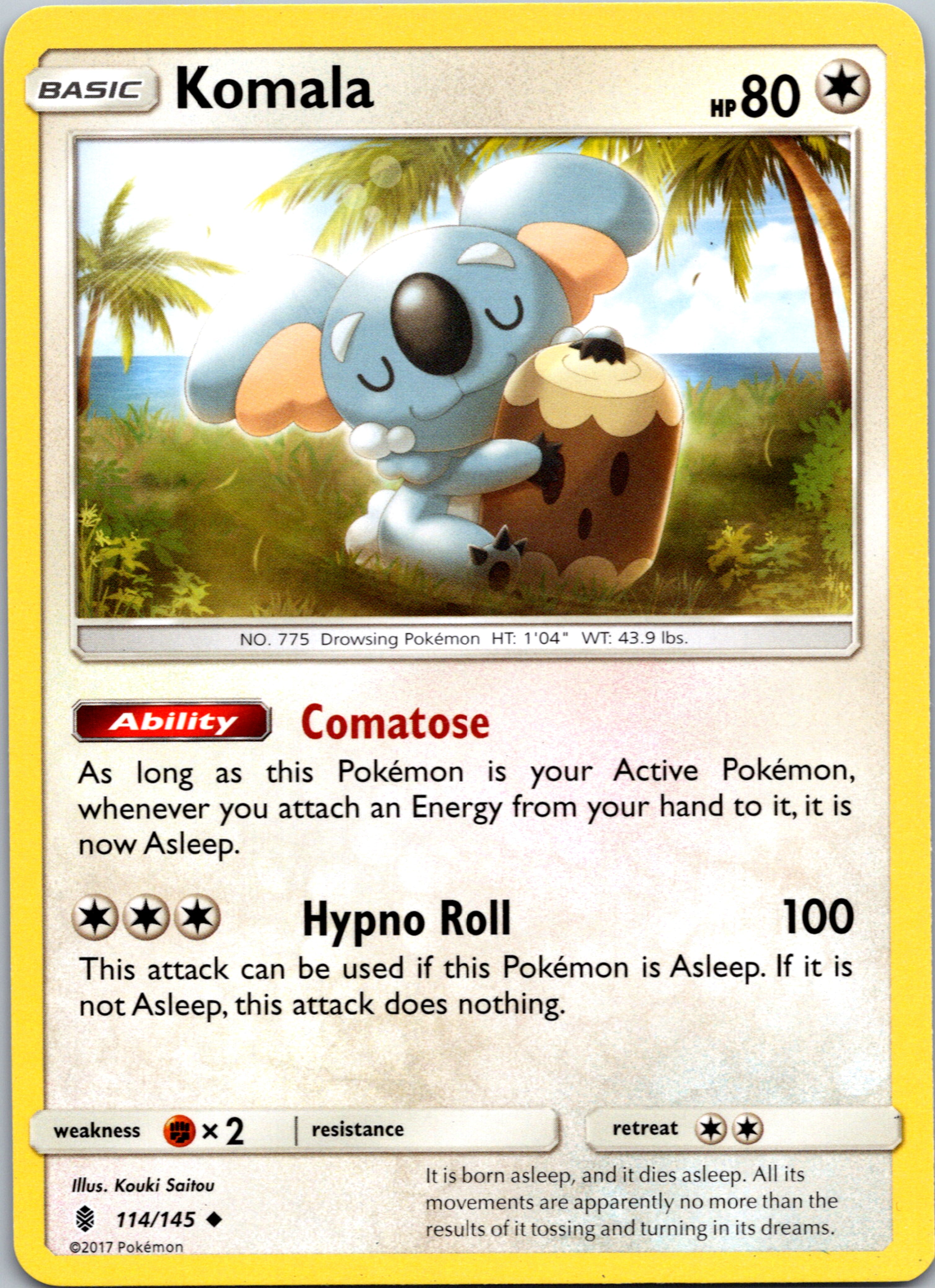 Komala (114/145) [Sun & Moon: Guardians Rising]