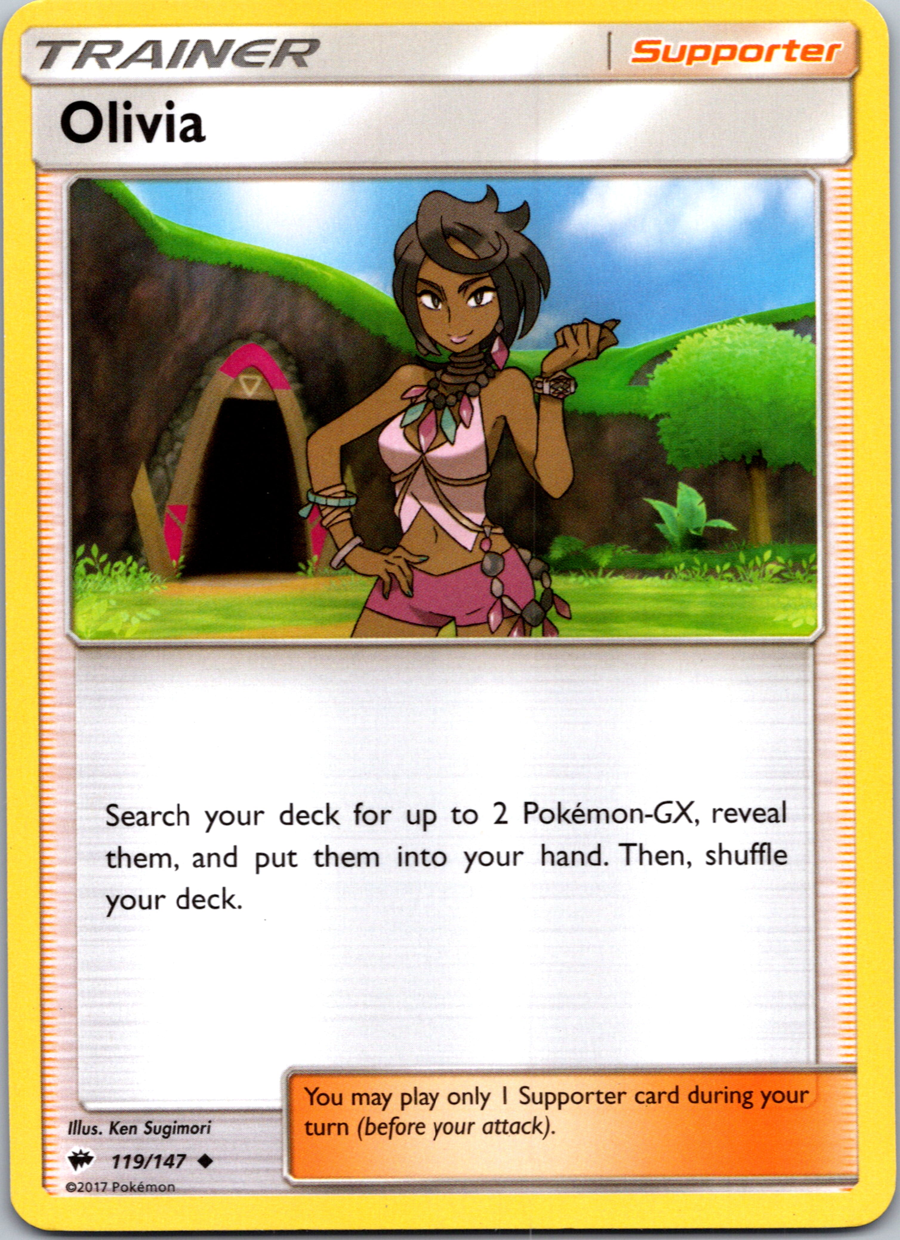 Olivia (119/147) [Sun & Moon: Burning Shadows]