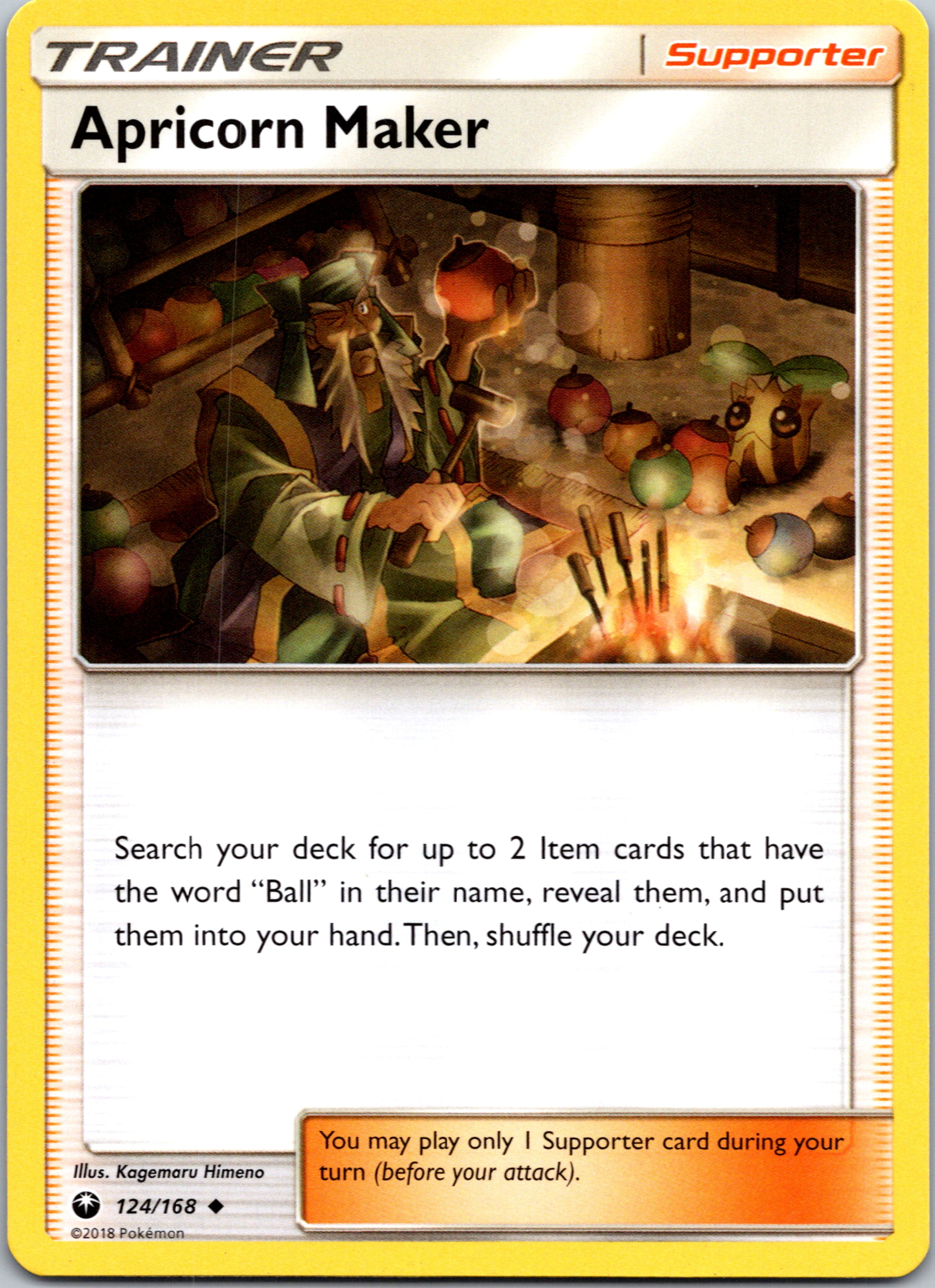 Apricorn Maker (124/168) [Sun & Moon: Celestial Storm]