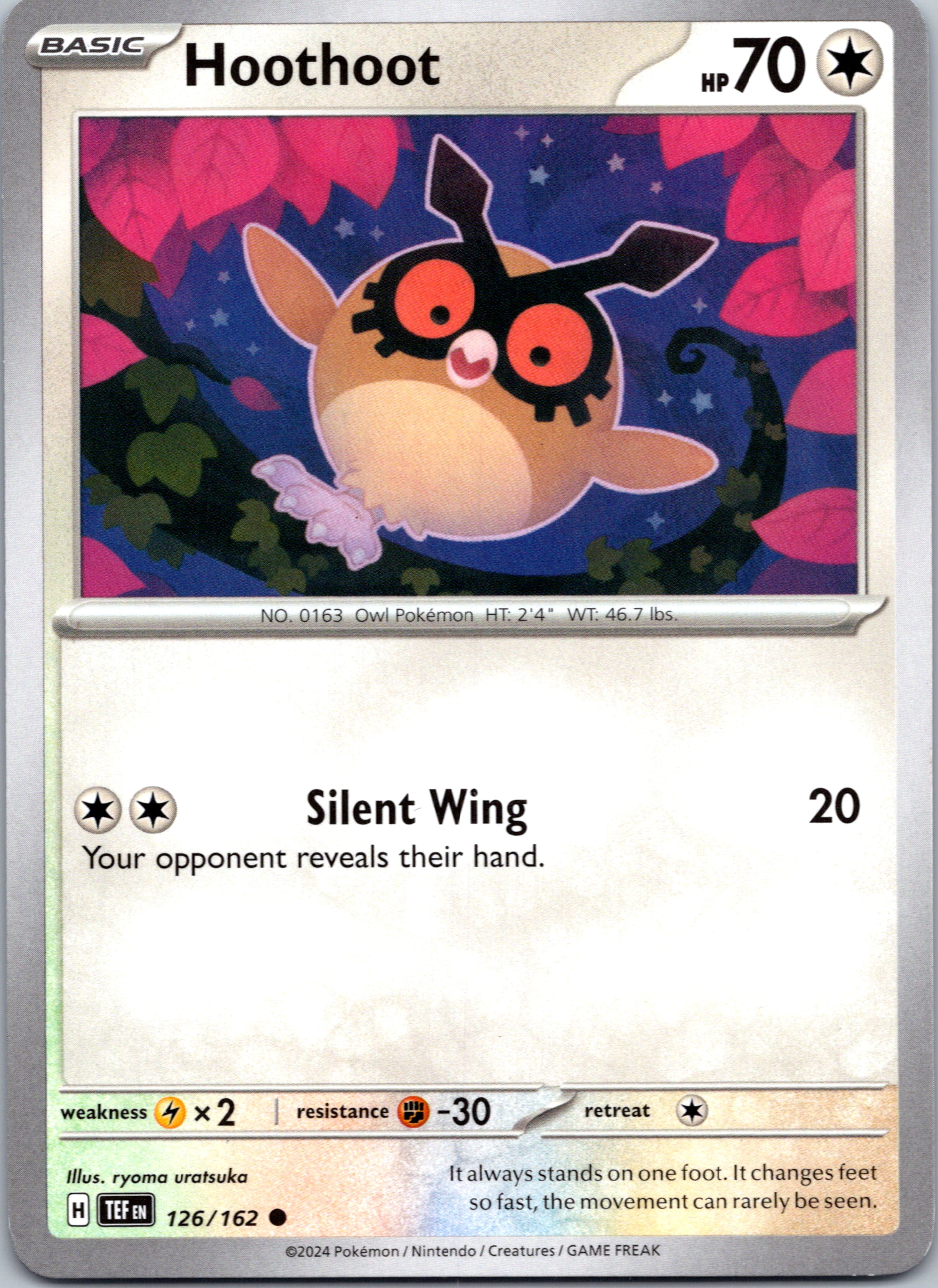 Hoothoot [126/162] - (Temporal Forces)