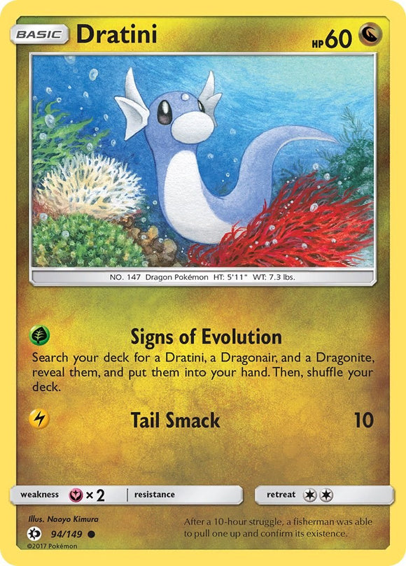 Dratini [94/149] [Sun & Moon Base Set] Reverse Holofoil