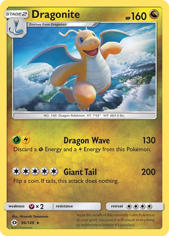 Dragonite [96/149] [Sun & Moon Base Set] Holofoil