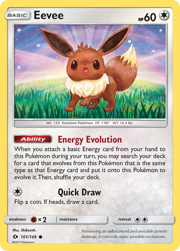 Eevee [101/149] [Sun & Moon Base Set]