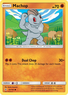 Machop [62/145] [Guardians Rising] Reverse Holofoil