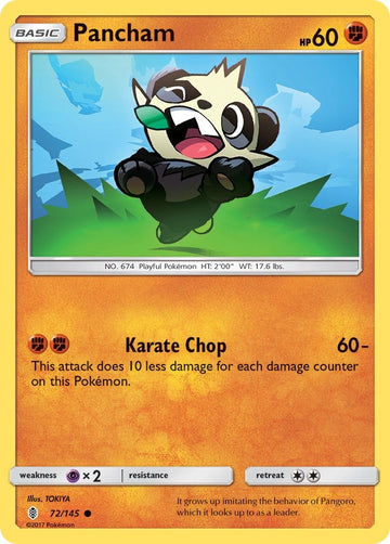 Pancham [72/145] [Guardians Rising] Reverse Holofoil