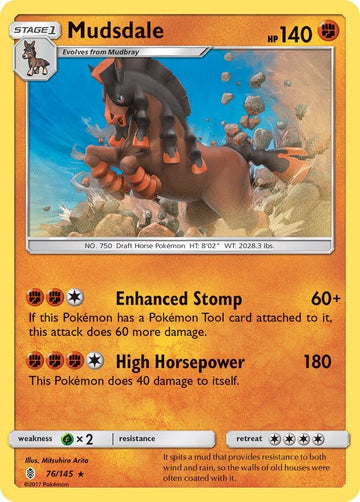 Mudsdale [76/145] [Guardians Rising] Holofoil