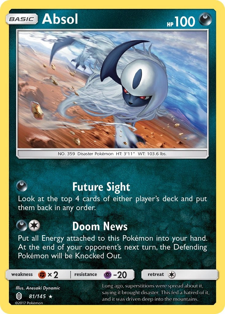 Absol [81/145] [SM - Guardians Rising] Reverse Holofoil
