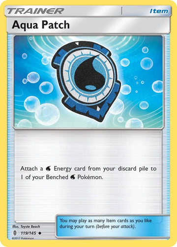 Aqua Patch [119/145] [Guardians Rising] Reverse Holofoil