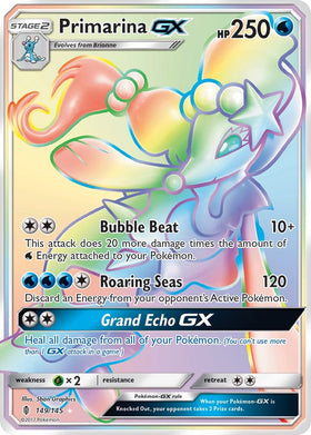 Primarina GX (Secret) [149/145] [Guardians Rising] Holofoil