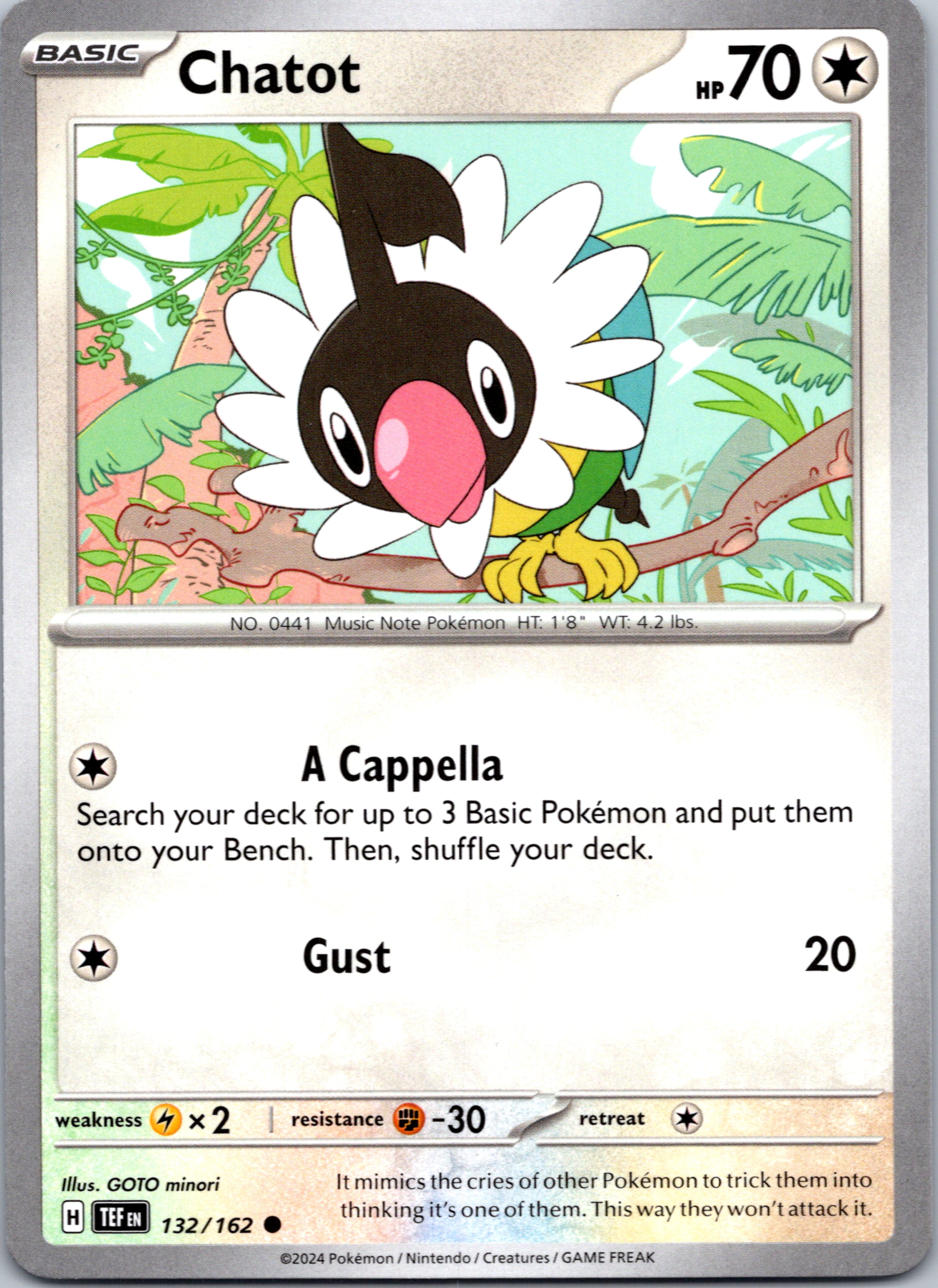 Chatot [132/162] - (Temporal Forces)