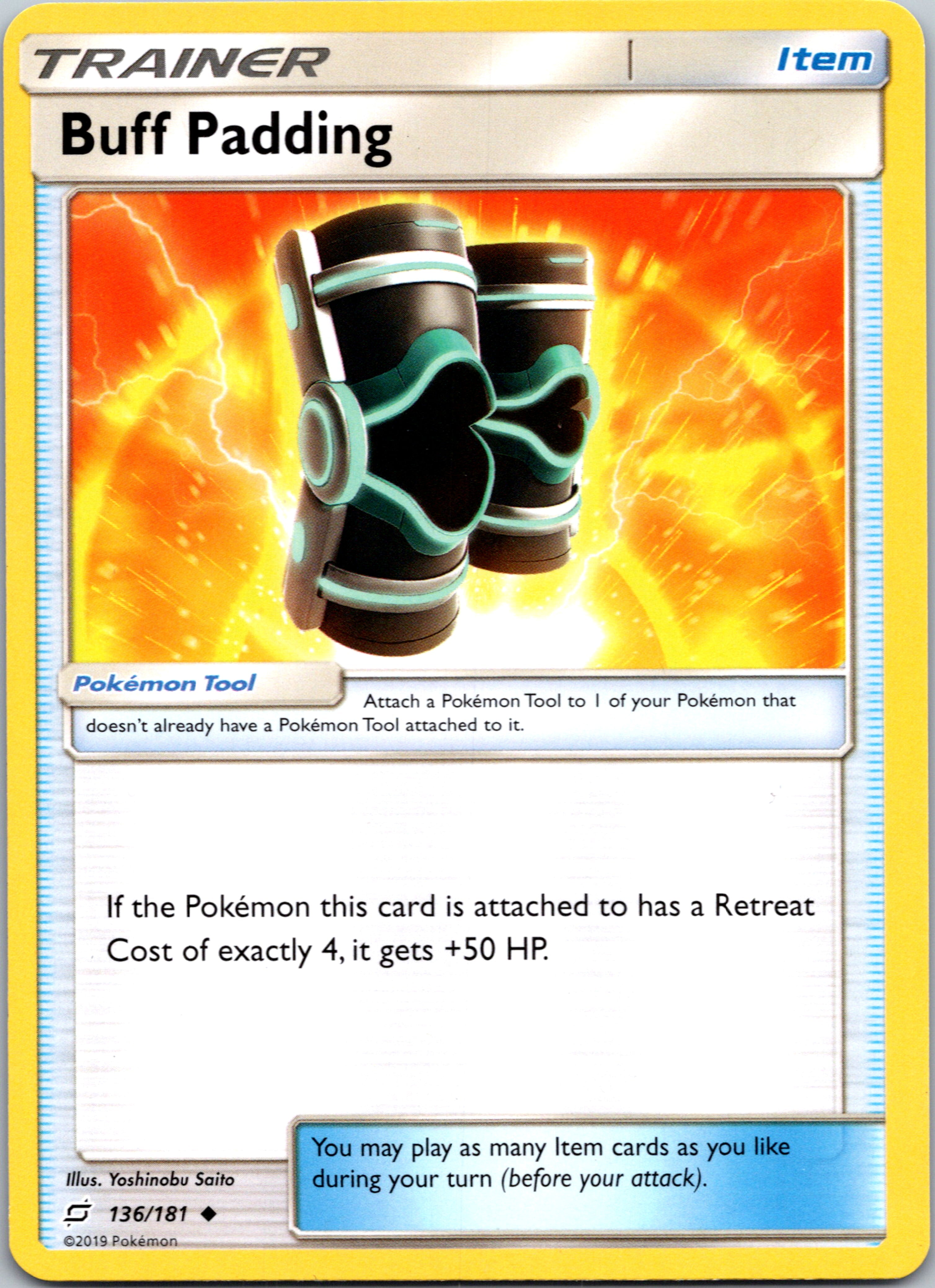 Buff Padding (136/181) [Sun & Moon: Team Up]