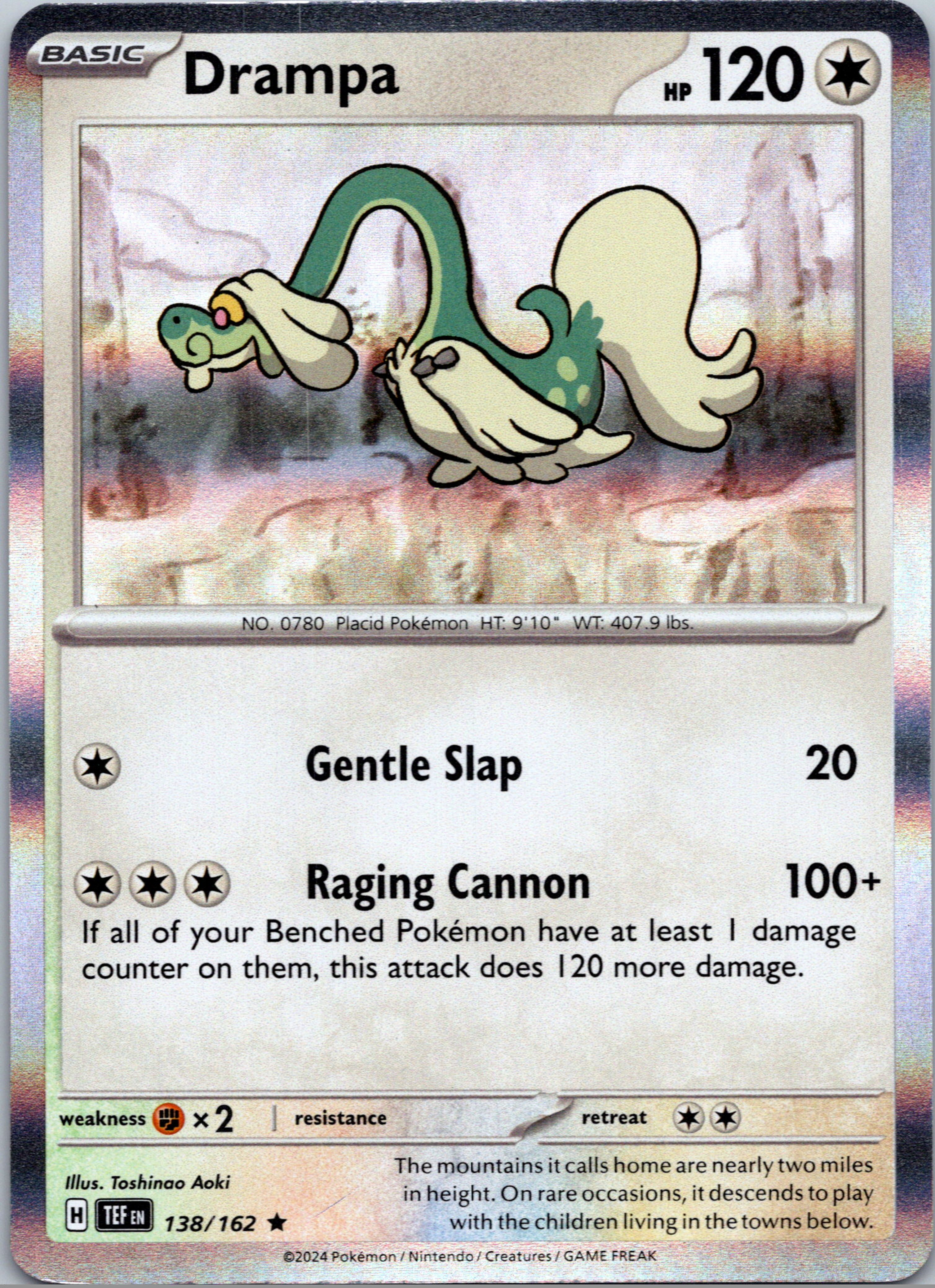 Drampa [138/162] - (Temporal Forces) Holofoil