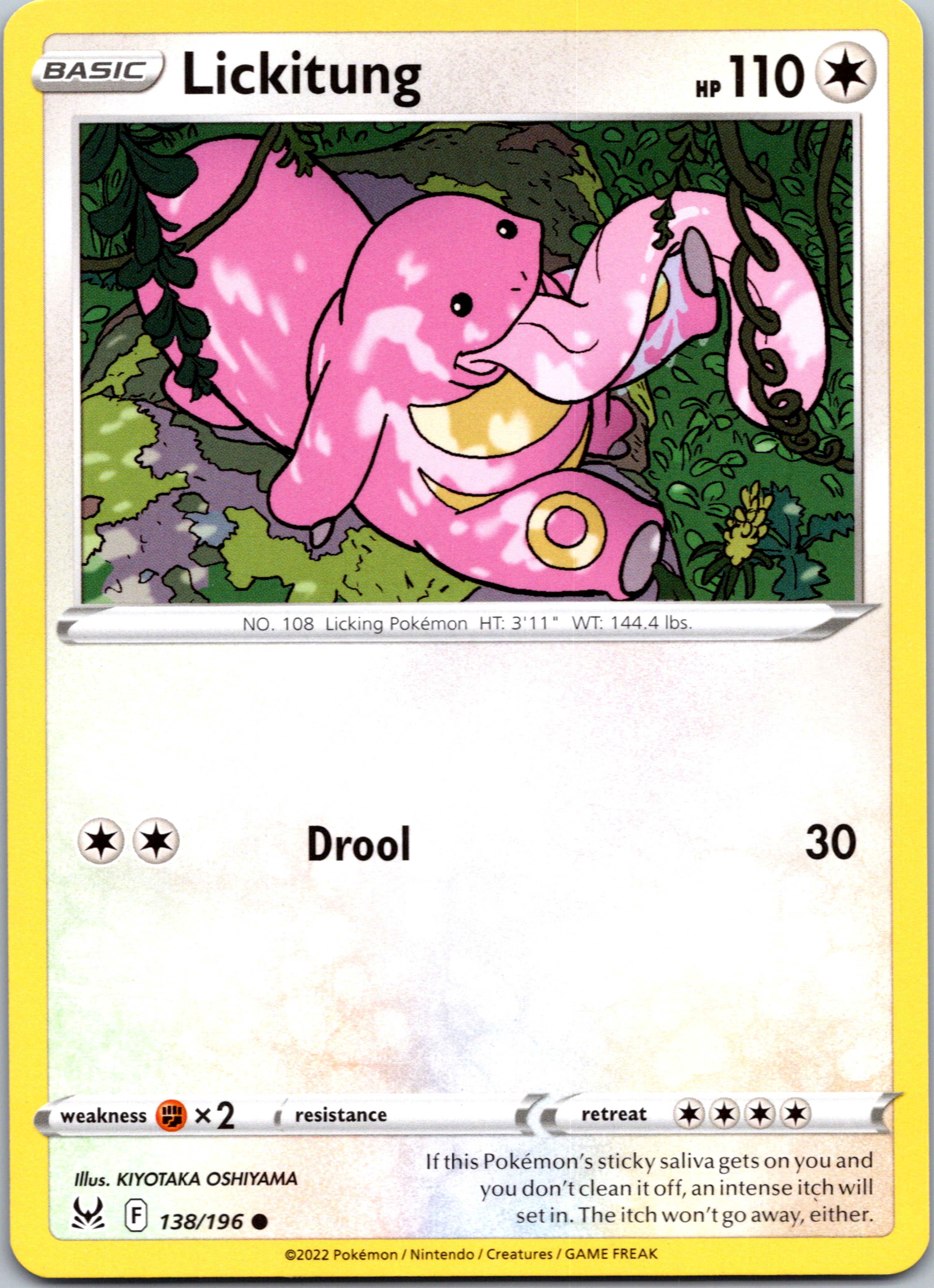 Lickitung (138/196) [Sword & Shield: Lost Origin]