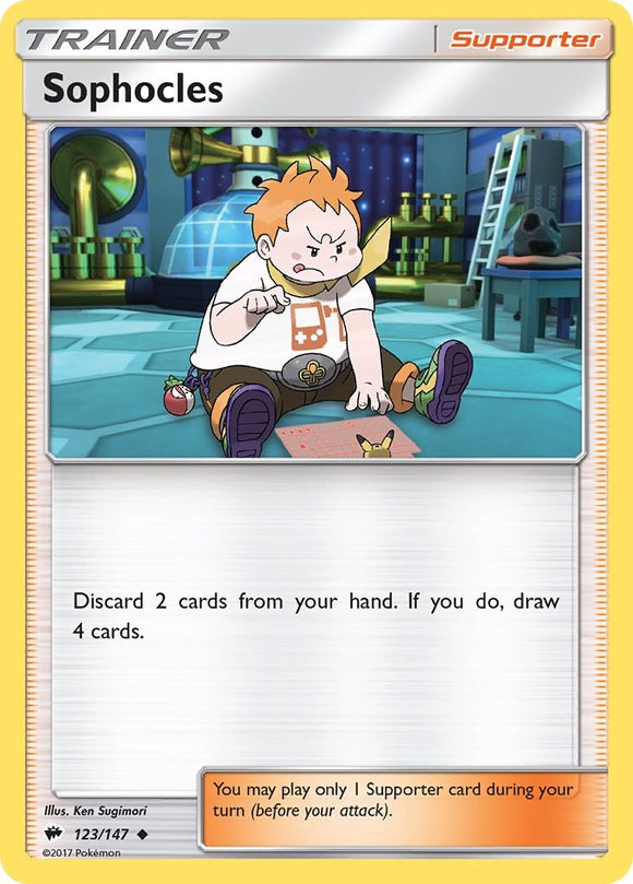 Sophocles [123/147] [Burning Shadows] Reverse Holofoil