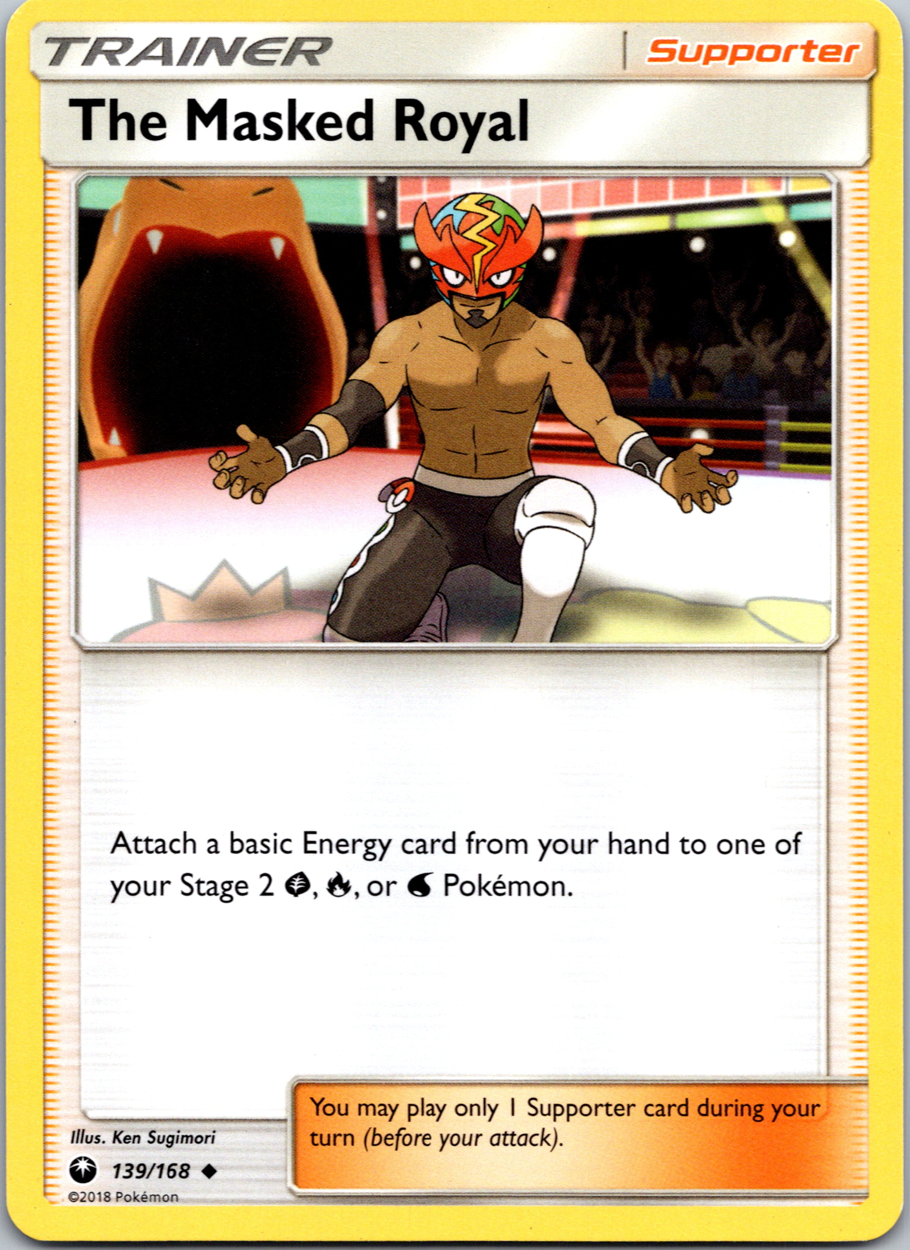 The Masked Royal (139/168) [Sun & Moon: Celestial Storm]