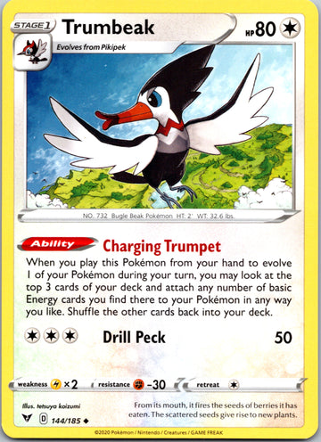 Trumbeak [144/185] [SWSH04: Vivid Voltage]