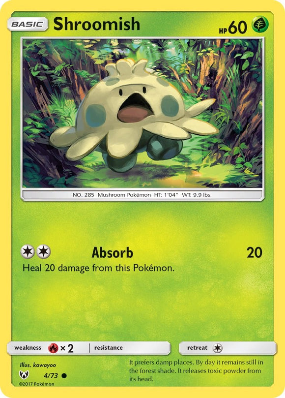 Shroomish [4/73] [Shining Legends] Reverse Holofoil